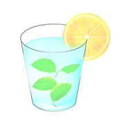 暑さ対策ドリンク　ミントレモン 